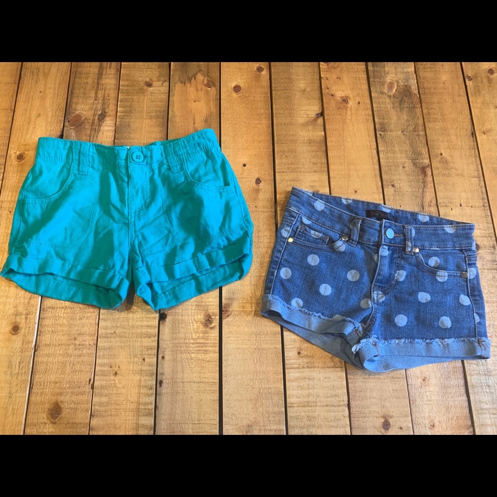 Set of Girls size 8 shorts